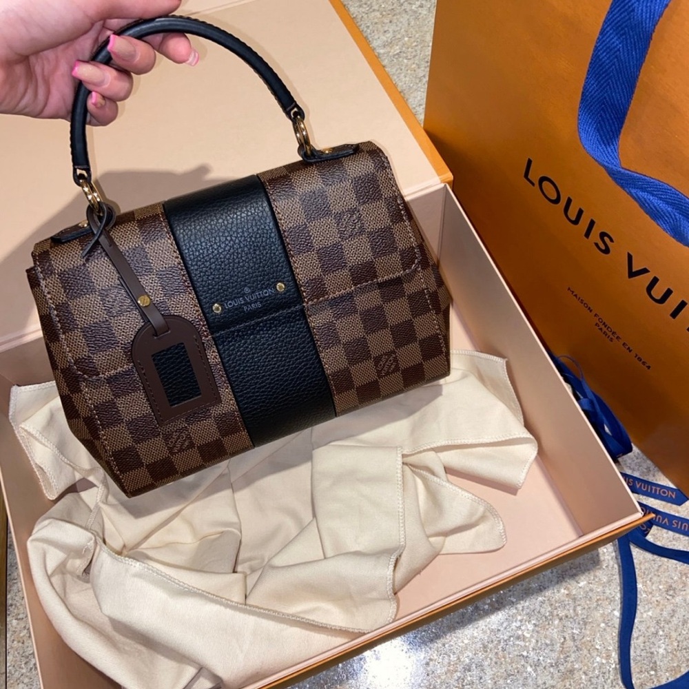 Louis Vuitton BB Bond Street Brown Checkered Handbag